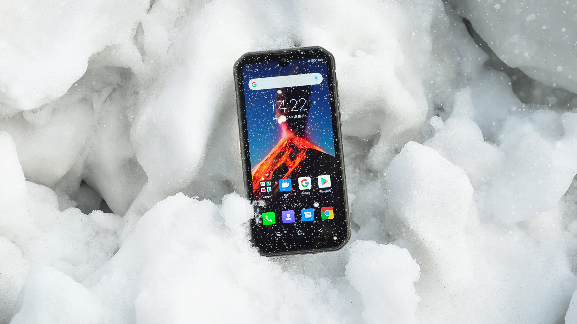 #Blackview #BV9900 operating temperature extends to -30℃ to 50℃ range. Take it, feel free to explore the fantastic wonders in the Arctic😜