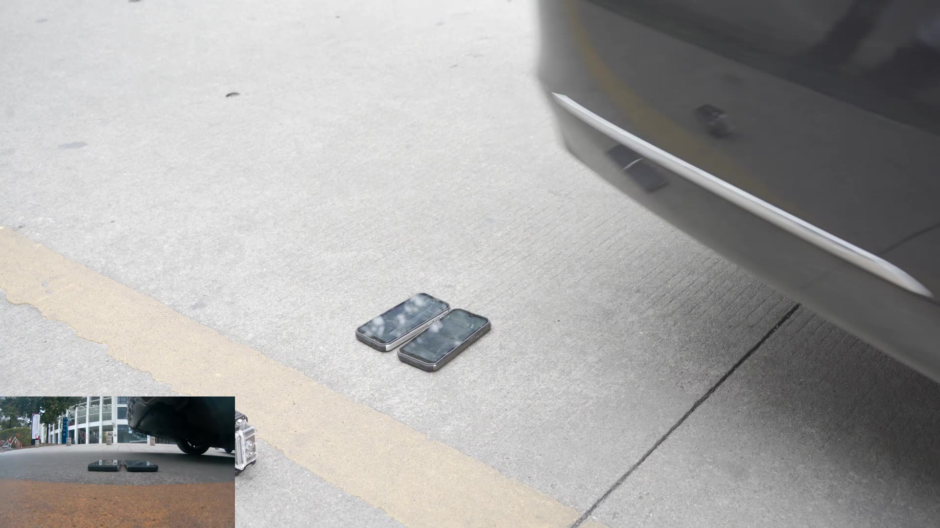 #Blackview #BV9900 durability test 2 - ROLLED OVER BY THE CAR😀😀 Want to figure out the quality of our BV9900 rugged phone? Watch the video to find the answer.