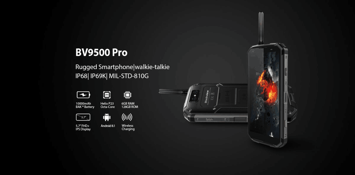 🤩🤩Breakthrough innovative rugged intercom mobile phone #BV9500Pro comes with leading edge hardware intercom technology, a huge 10000mAh BAK battery, Sony IMX298 16MP dual rear camera system, Octa-Core Helio P23 processor, fast Touch ID and Face ID, NFC based Google Pay and Android 8.1. Meanwhile the super cost-effective BV9500 Pro now is on big discount during the promo period.👍👍👍