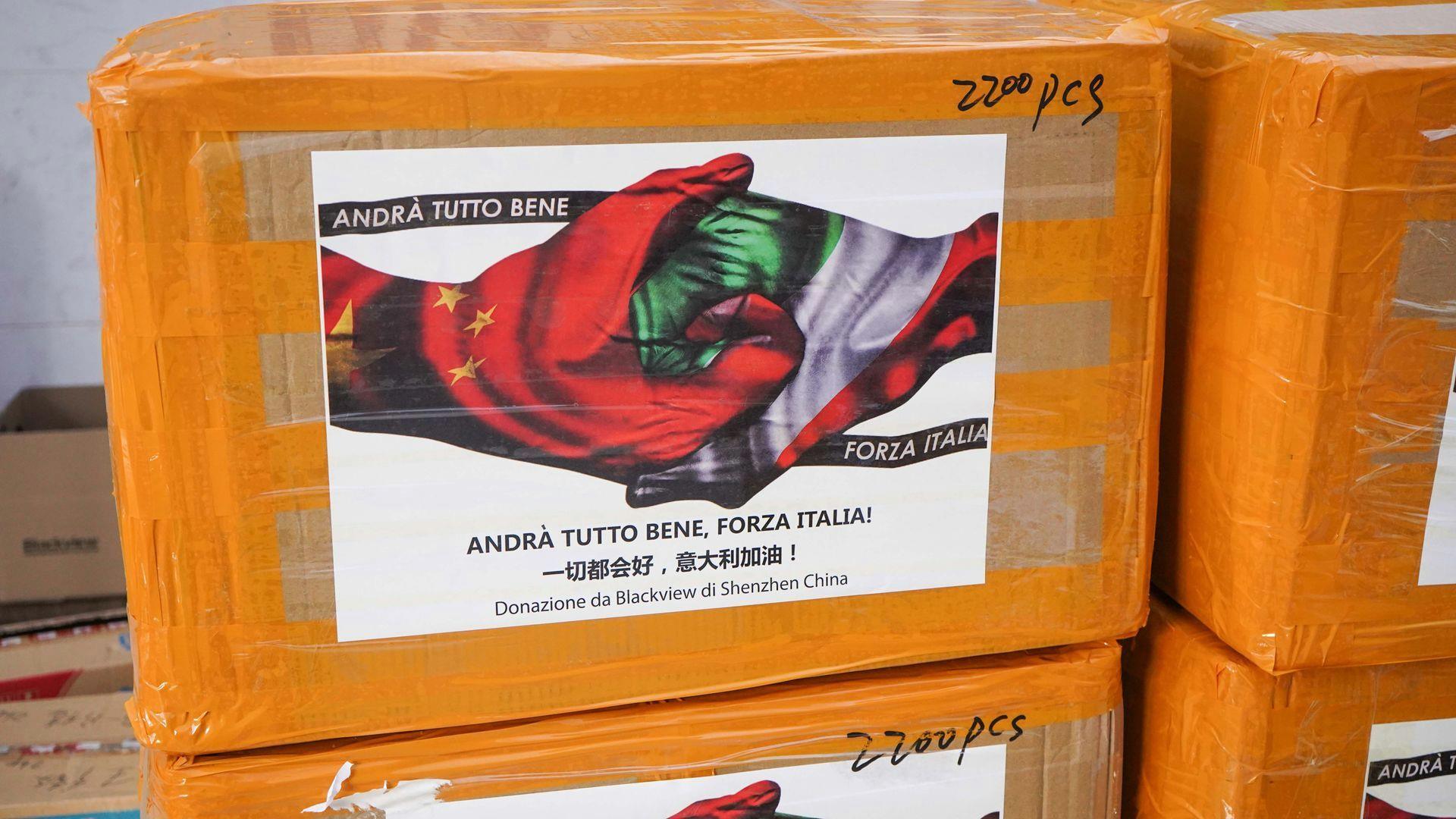 #Blackview entered the global market for 7 years and have continually felt love and support from everyone. We felt the duty to support Italy amidst the #COVID19 crisis by donating fifty thousand masks. Now they’re ready for shipment.