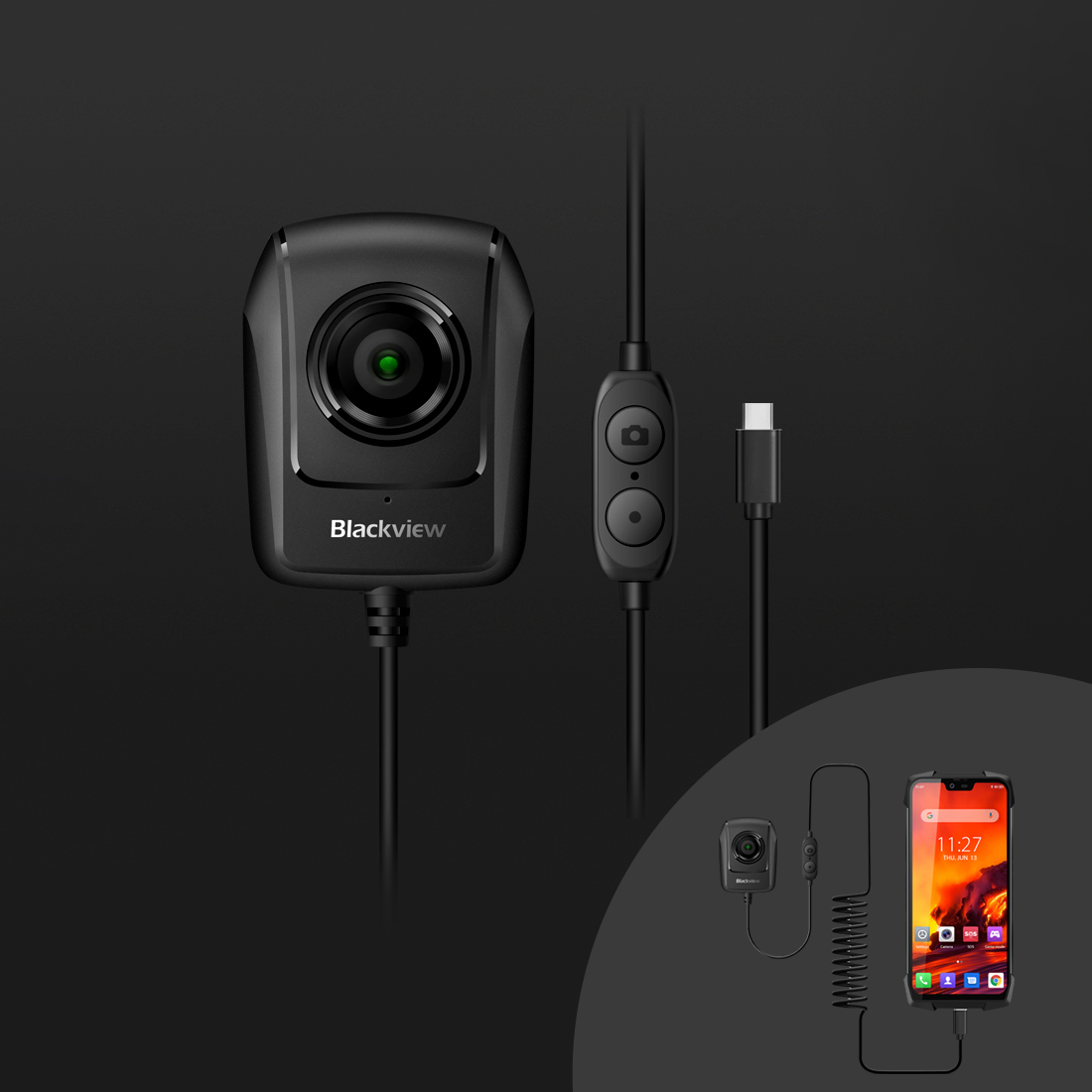 #Blackview #NVC02 night camera hits the market.😈😈 Made for superb night photography result in low light or night scenes. Compatible with all Blackview phones with Type-C port.