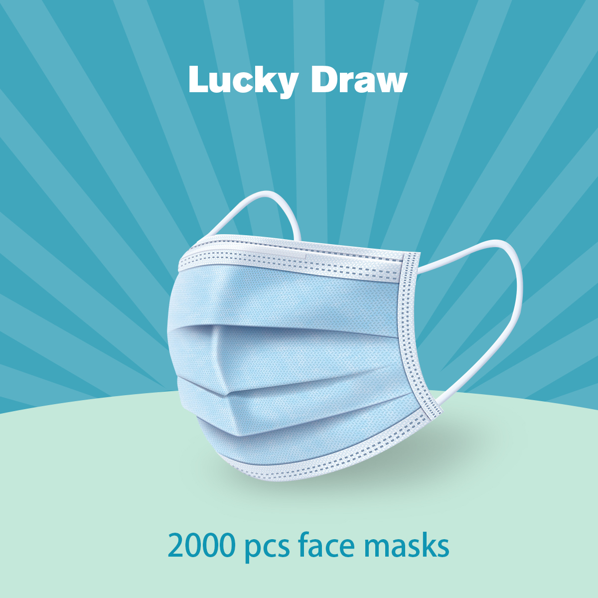 Join #Blackview Lucky Draw to win surgical masks, totally 2000 pcs!!🤩😍