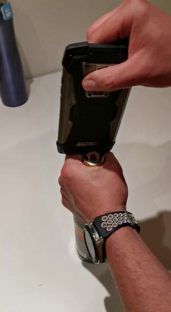 Thank Barnabas Weiller for sharing this stunning trick -- pop open a beer bottle simply with a #Blackview #BV9700Pro Watch the video to get the trick.😍😍