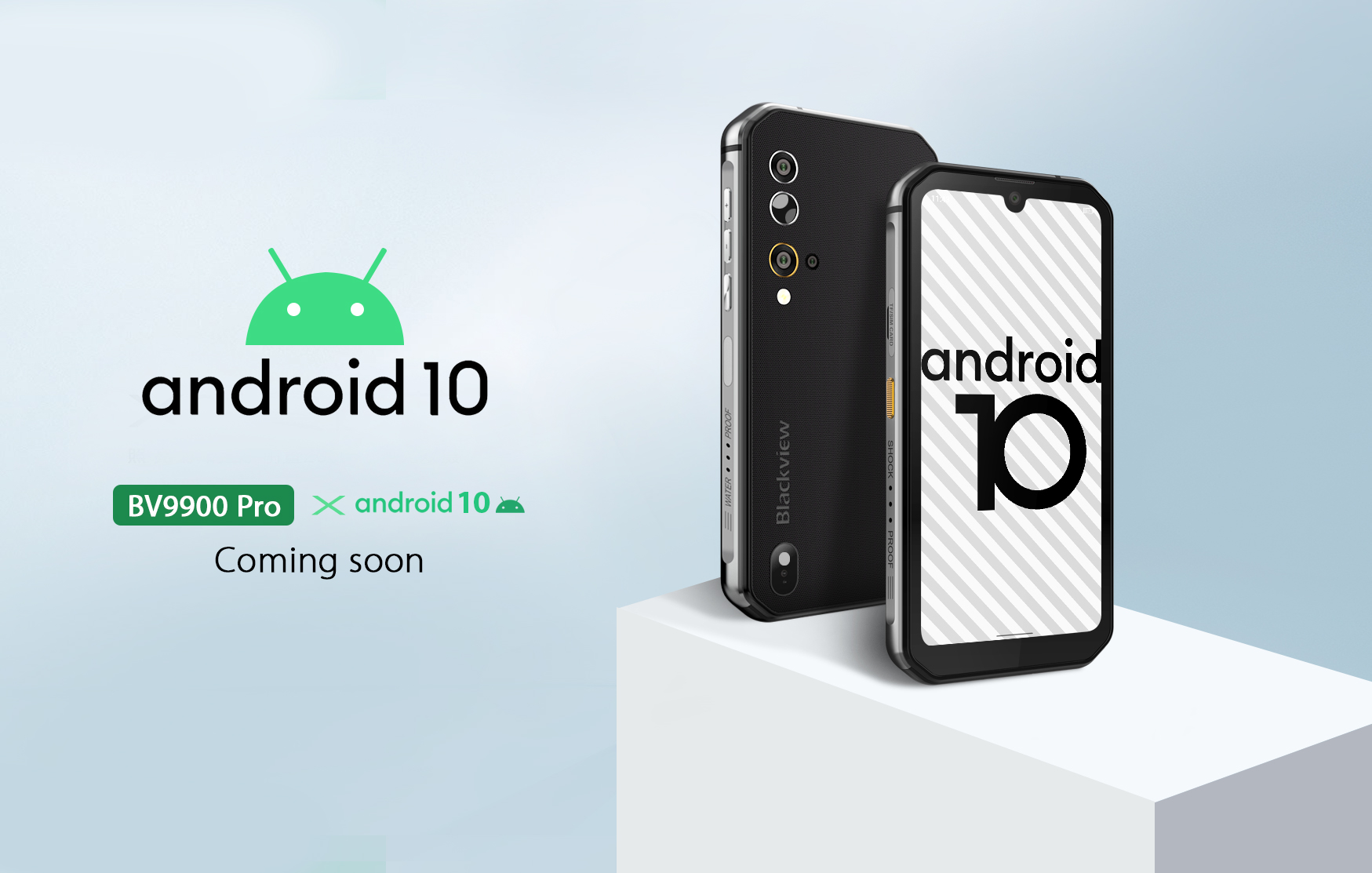 Good news!🥳🥳 Android 10 update will roll out for #Blackview #BV9900Pro around the end of this month or early next month. We’ll officially announce it when it’s ready. To embrace better features and experience.😻😊...