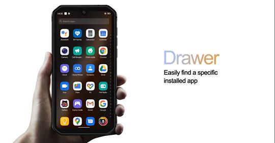 Sometimes, it’s hard to find a specific app in your phone where dozens of apps were installed.🤣 Now the Drawer of #BV9900Pro (Android 10 version) comes in handy to help you locate the app in a second.😁