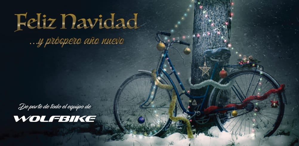 Bicicletas Wolfbike os desea una Felices Navidades.