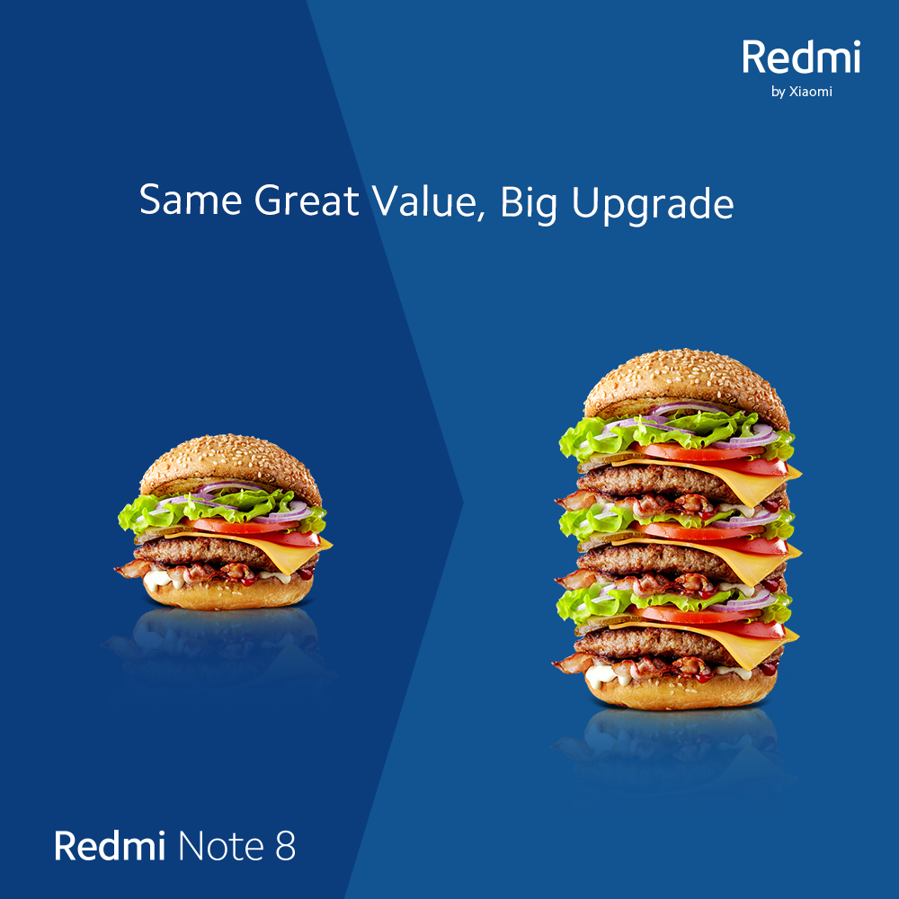 Do you love value for money? Get the same great value and a big upgrade with #RedmiNote8