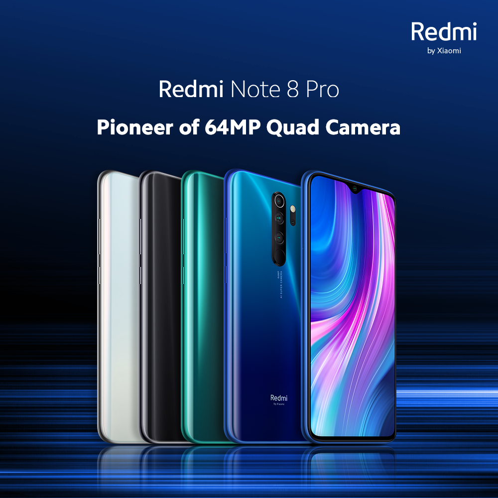 The members of our #RedmiNote8Pro family are now fully assembled!  