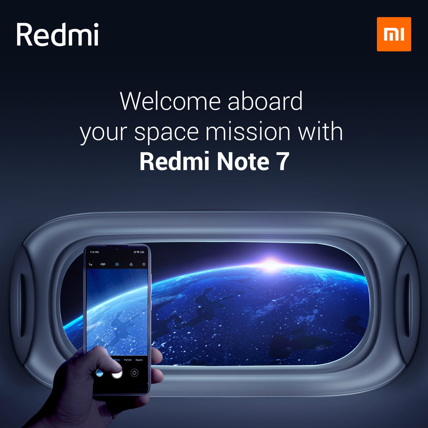 How can we prove that the #RedmiNote7 is truly "out of this world"? 