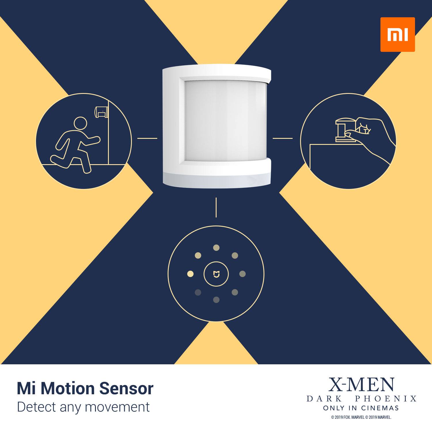 The #MiMotionSensor senses motion and triggers smart devices for an automatic response. This is how we empower you. 