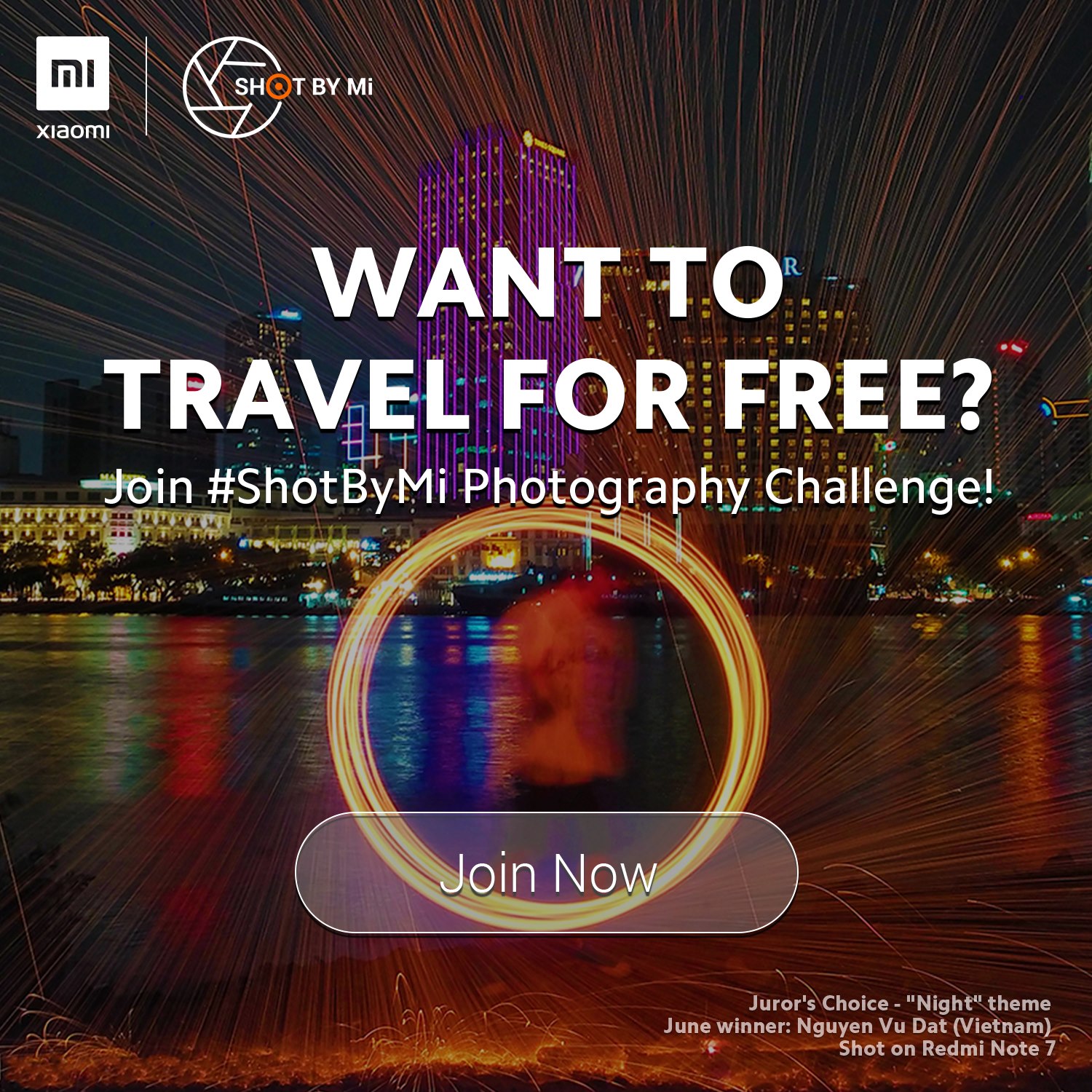 Imagine traveling to an exotic place and snapping amazing #ShotByMi photos!