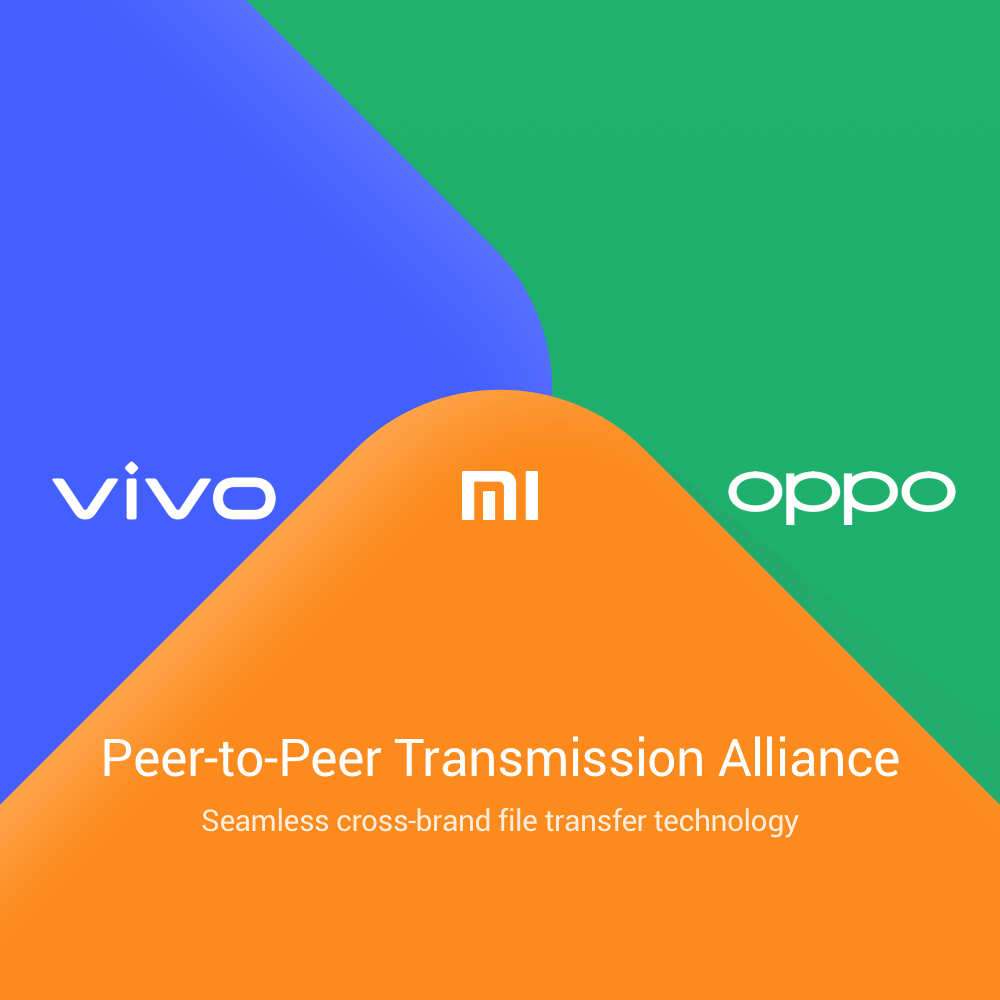 Xiaomi, OPPO and vivo have joined forces to take their Peer-to-Peer Transmission Alliance global, bringing seamless file transfer experience to more users: 1️⃣ Seamless cross-brand file transfer.