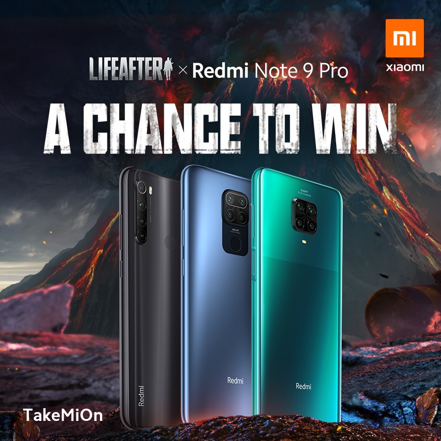 #TakeMiOn is recruiting four teams, made up of the 12 best LifeAfter players, to participate in our special livestream competition on May 31st.   Register under our previous #TakeMiOn post now for a chance to win some amazing prizes.  🎁Prizes🎁... 1st place #RedmiNote9Pro. 