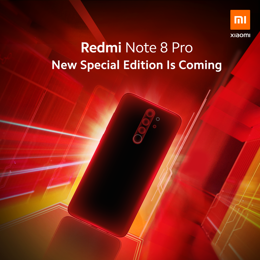 A new special edition for someone very special...you, our Mi Fans! A new color will soon join our #RedmiNote8Pro family. Can you guess what color it is? Hint: Xiaomi