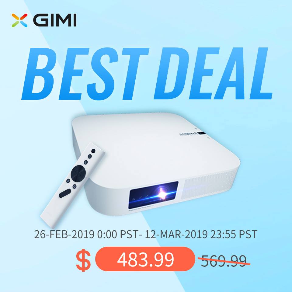 Hi all XGIMI fans, here comes a big sales for all you guys- Z6 Polar ~Now or never, come and get it~