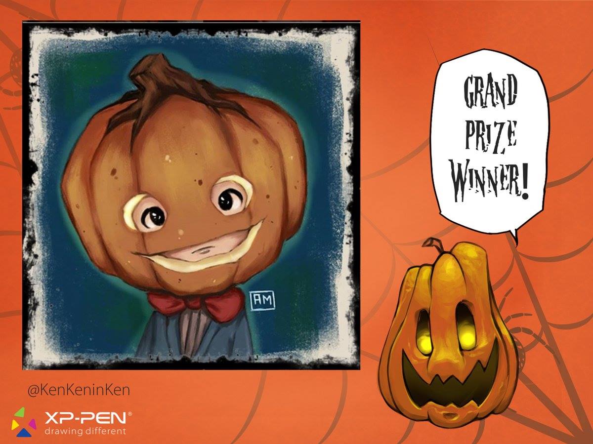 Here are the Winning Pieces for the Halloween Art Contest. 🎃🎨🎊