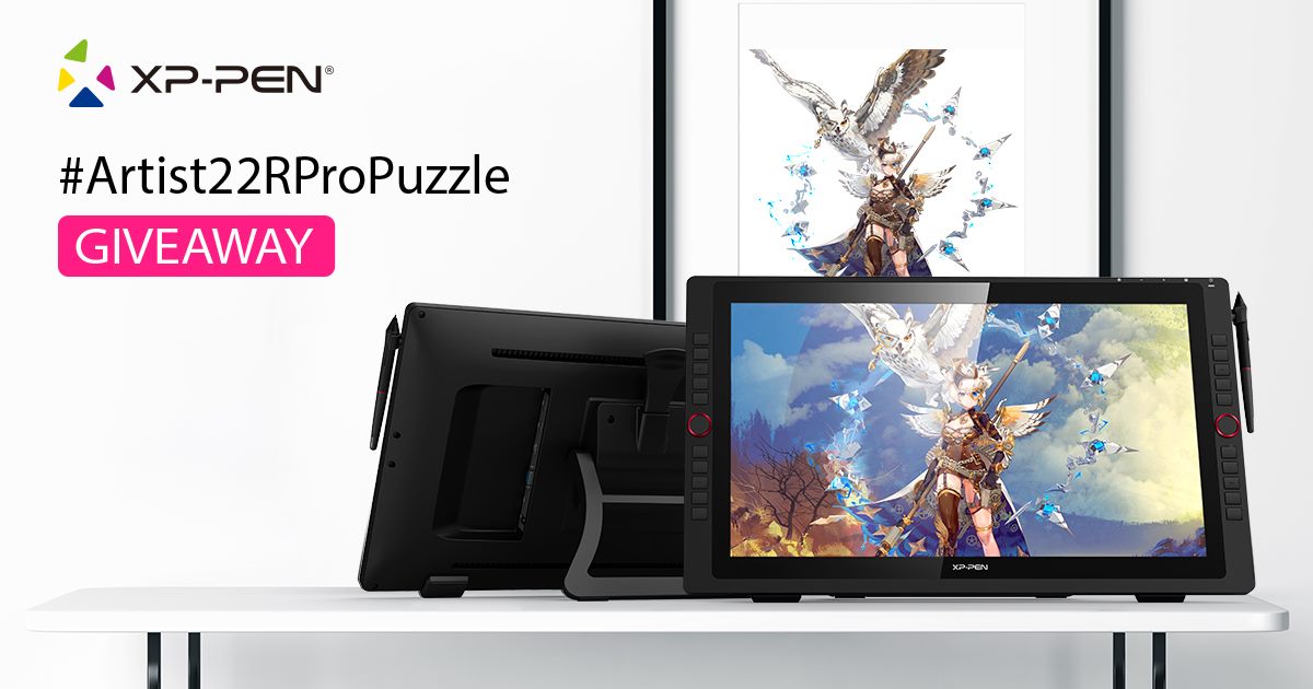 Play word puzzle and win the newest XP-Pen drawing monitor! #Artist22RProPuzzle You say you are expecting a bigger size tablet, so we bring out the new model-Artist 22R Pro.