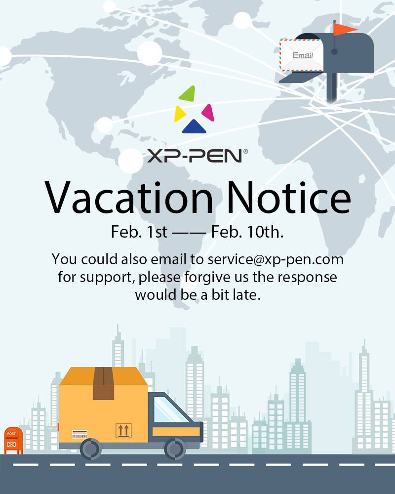 Vacation Notice! 🙂