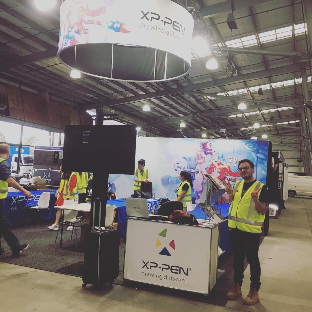 👏🏻Anyone going to the @supanovaexpo this weekend?😍Come to see XP-Pen stand #2018 🤟, From April 6th to 7th