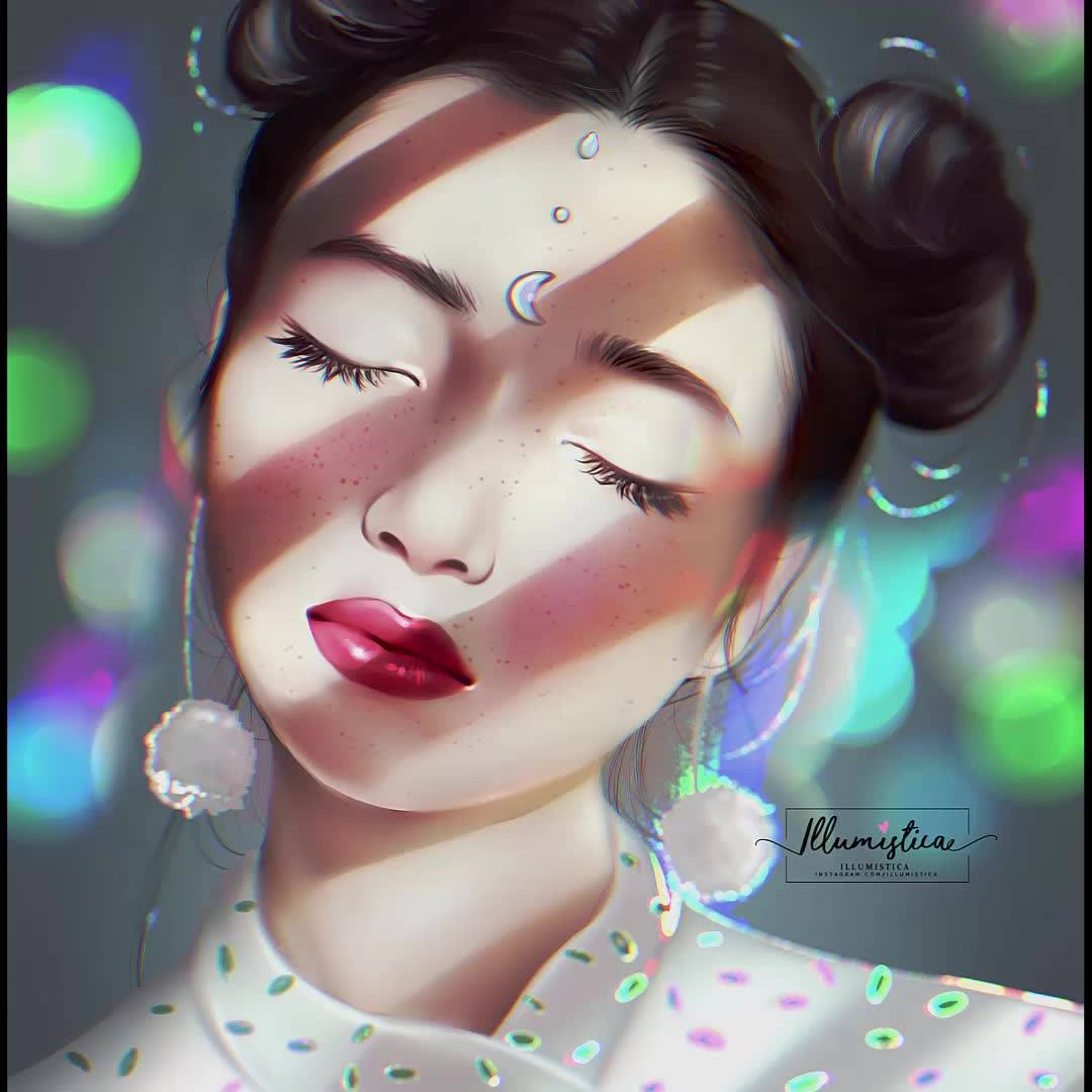 Enjoy the portrait speed paint made by Art of Nisha, we are amazed by the light that has been done.