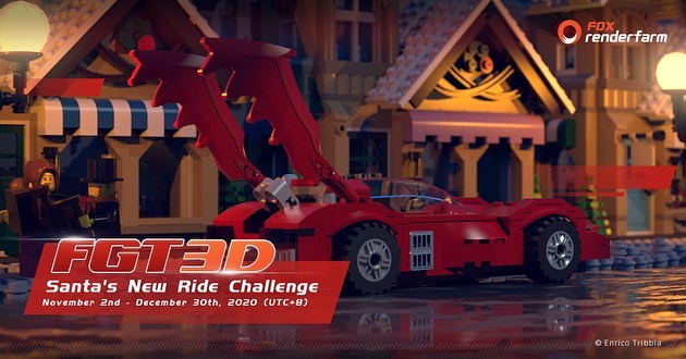 We're honored to be one of the partners in Santa’s New Ride Challenge held by @foxrenderfarm. ﻿