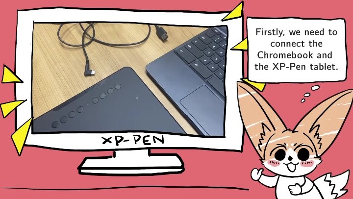 You can now use Chrome OS on your XP-PEN pen tablet, Keep eLearning effortlessly. ✍️﻿