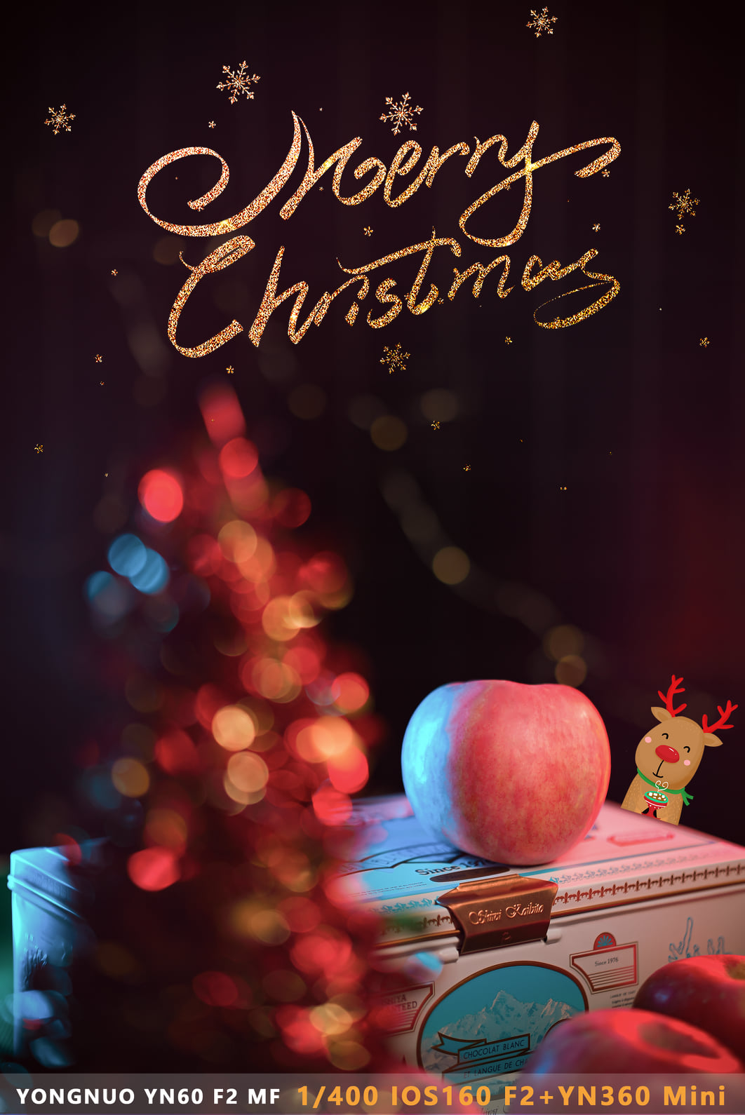 What do you want for Christmas this year?# I got an apple and some chocolates from my colleagues as Christmas Eve gift! In China, Christmas Eve is translated into "平安夜”, so we eat apples  (苹果) on Christmas Eve....