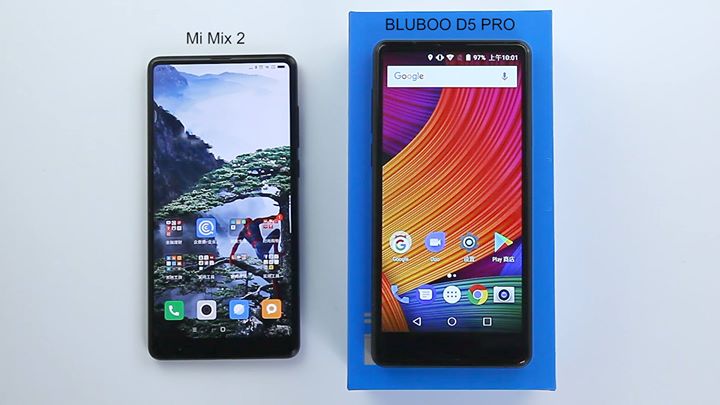 #BLUBOO #D5PRO Official Review VS Mi Mix 2