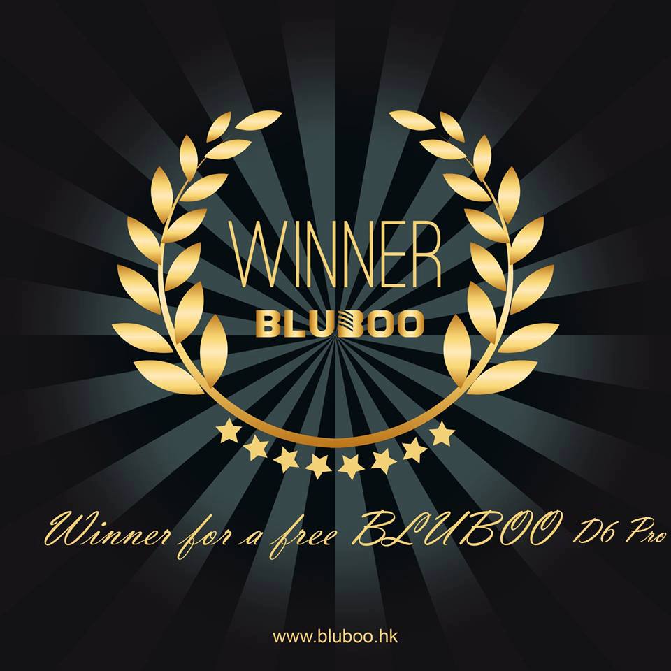 #Congratulation for the last two winners of BLUBOO D6 PRO. @John Bird  @Rhoda Sarah Chen