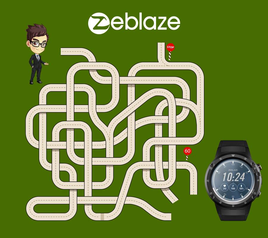 How many routes can you find to get the Zeblaze Thor 4 Plus?😏😏😏