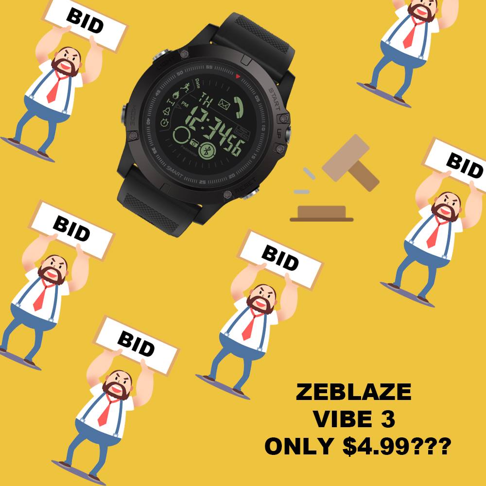 Zeblaze Vibe 3 only $4.99,really???🤔🤔🤔