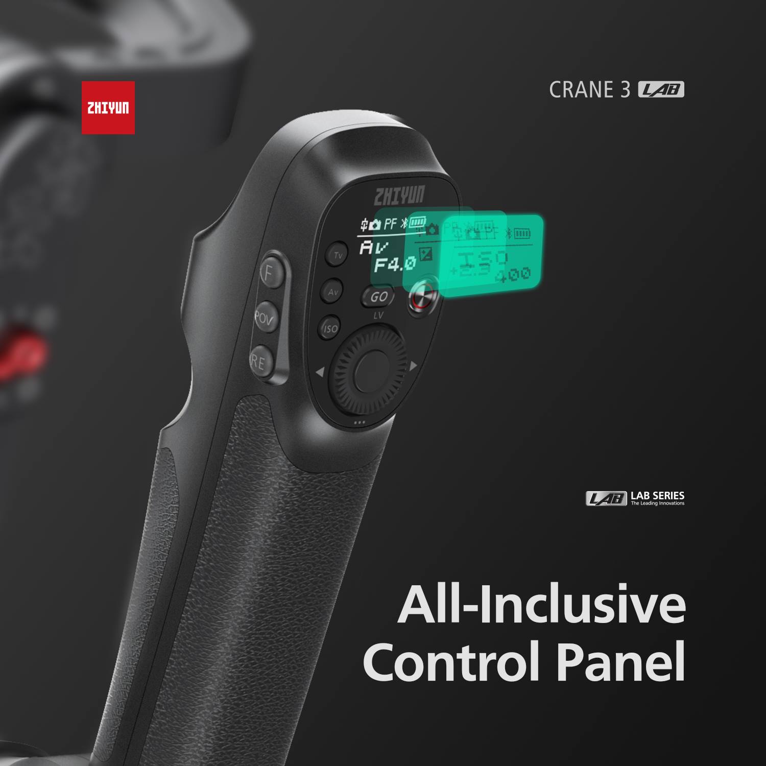 #ZHIYUN #Crane3Lab - All inclusive control panel