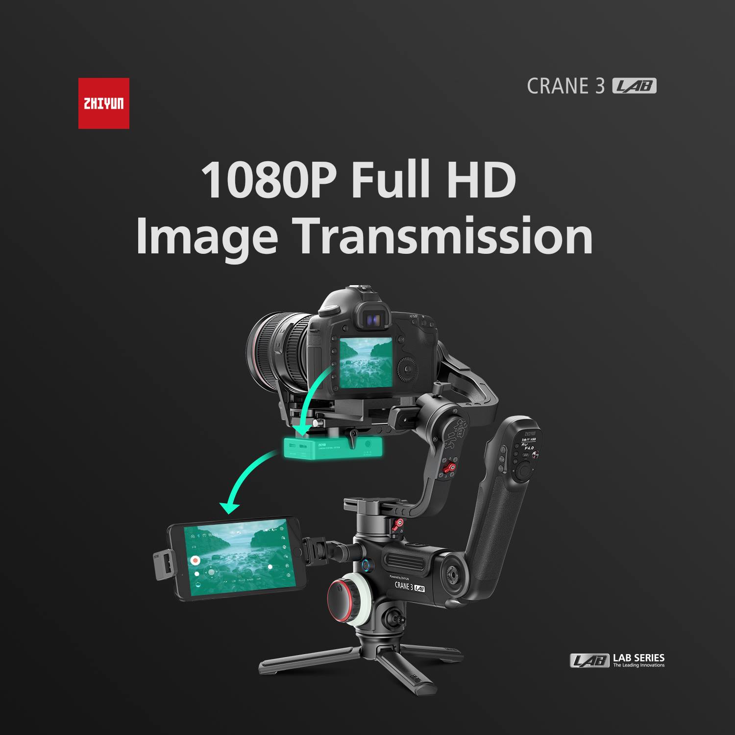 #ZHIYUN #Crane3Lab - 1080P HD Full Image Transmission