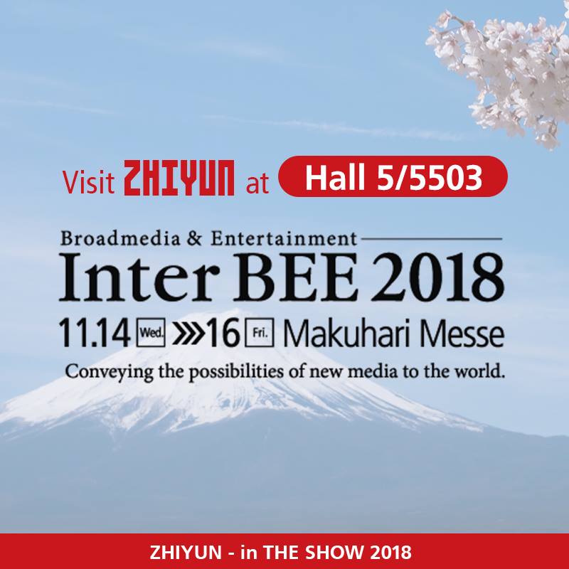 Zhiyun Releases #CRANE3LAB at #InterBEE2018