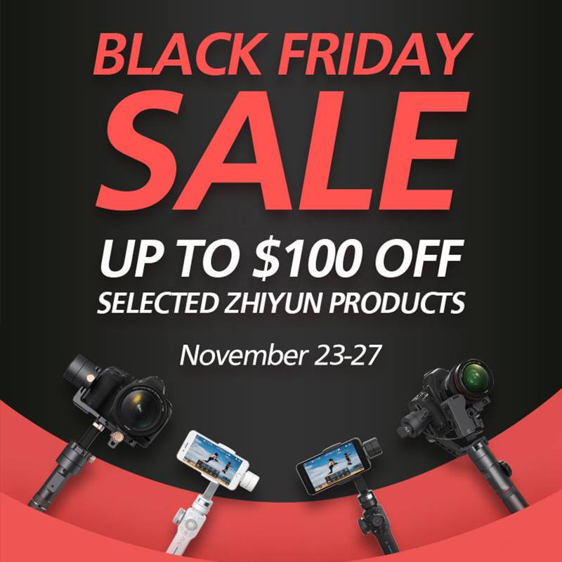 ZHIYUN Black Friday Sales Starts!