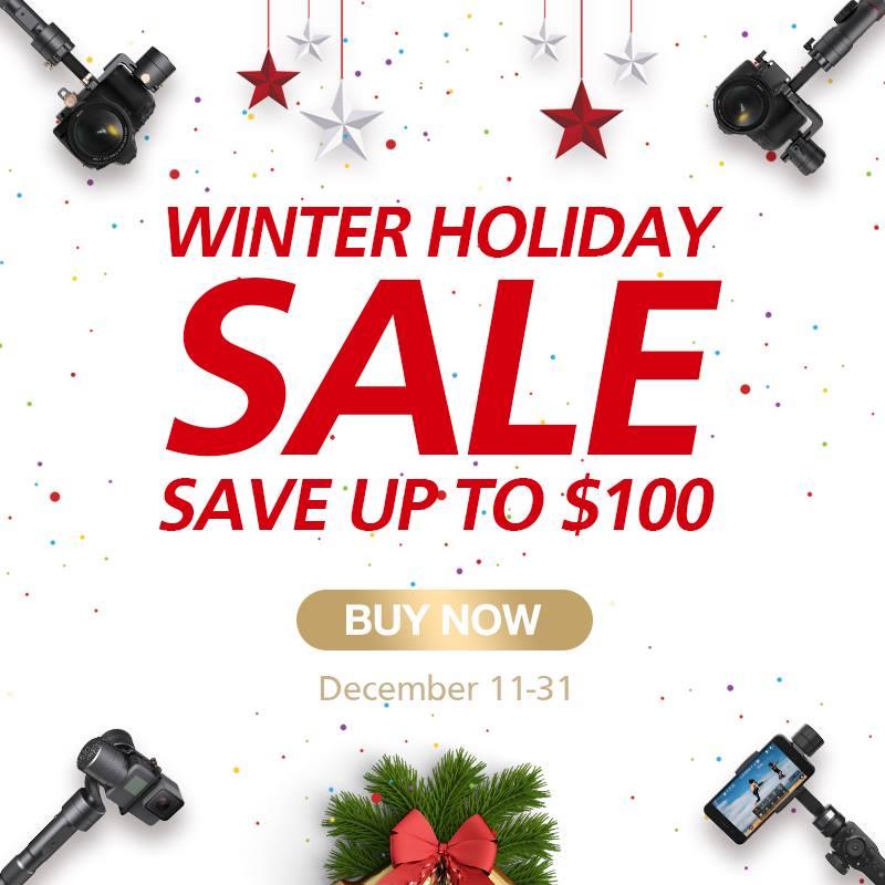 #ZHIYUN #WinterHoliday Sales Starts!