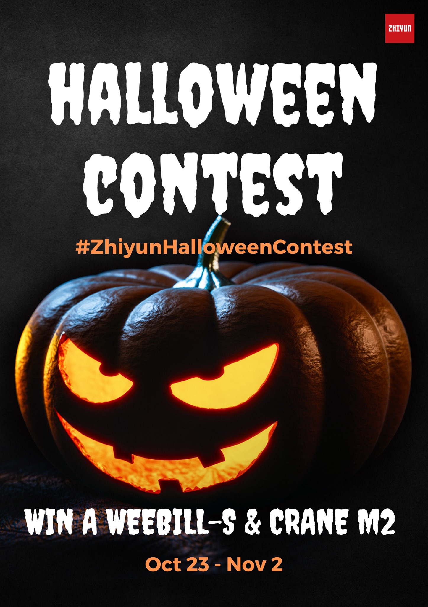 #ZhiyunHalloweenContest Halloween is just round the corner and all the ghouls and creatures are slowly stepping out. Show us your creative side in order to win some amazing prizes! 2 CATEGORIES:...