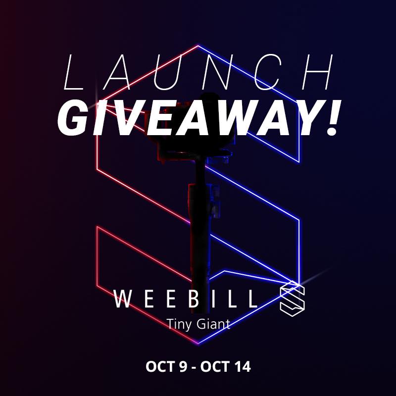 #ZhiyunNewGimbalGiveaway We are very excited to have this Friday the launch of #ZhiyunWeebillS, a revolutionary gimbal that will expand your creative possibilities. 