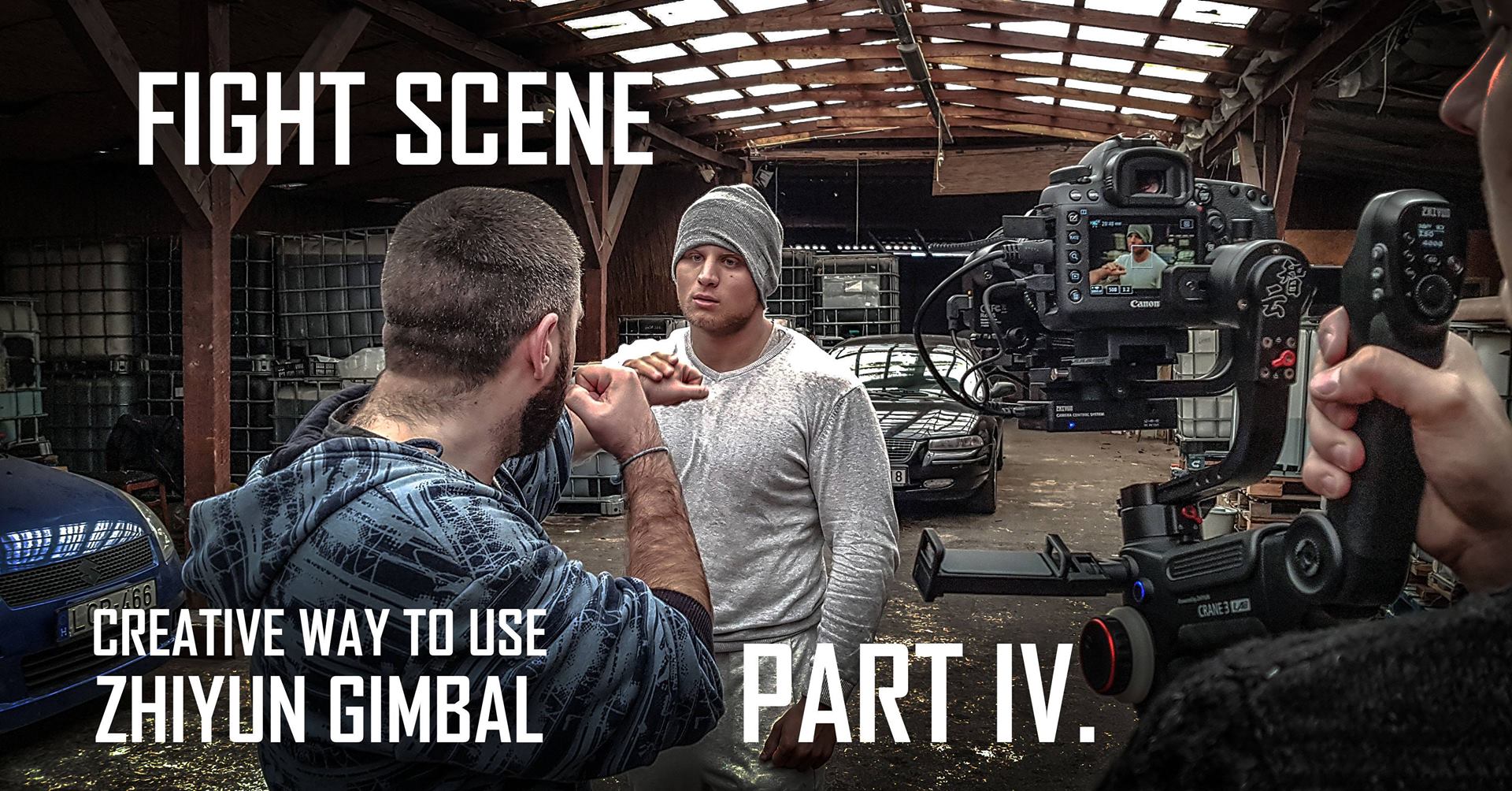 How to make a realistic fight scenes with #ZHIYUN #Crane3Lab?