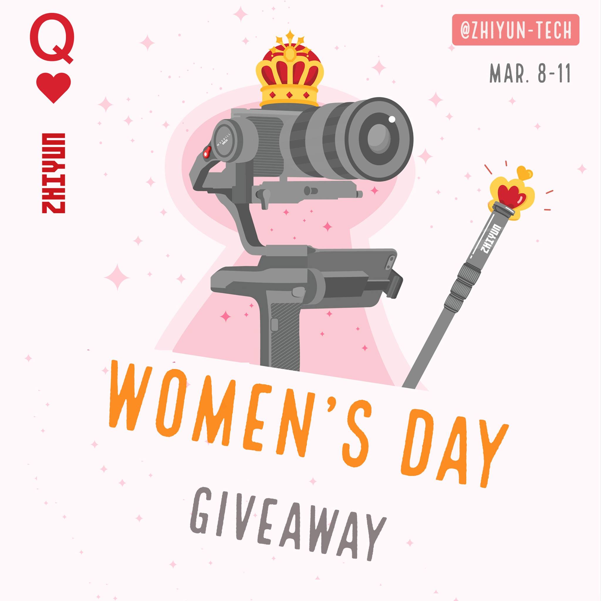 Happy Women's Day!  #GIVEAWAY!