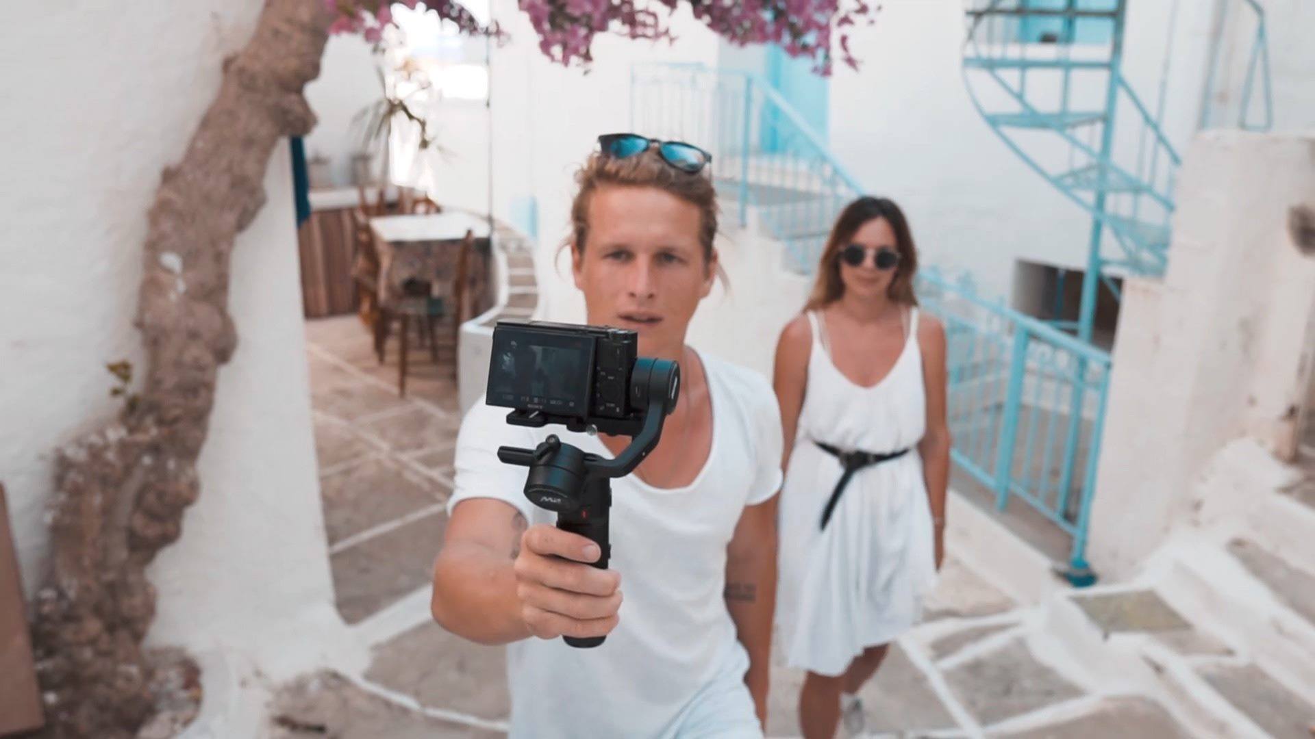 Sean Kitching takes #CraneM2 to Greece for vlogging and shows 5 unique things of Crane-M2 which make it an ultimate vlogging tool