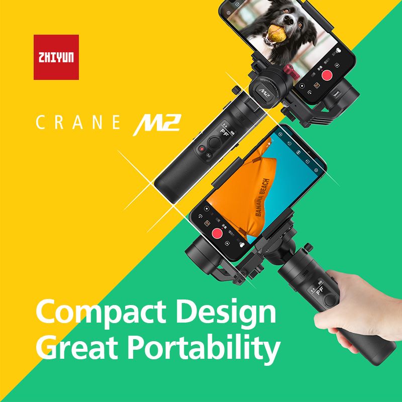 #CraneM2 - Small Body. Bigger Vision The size is just as a smartphone! #Order now: www.tomtop.com