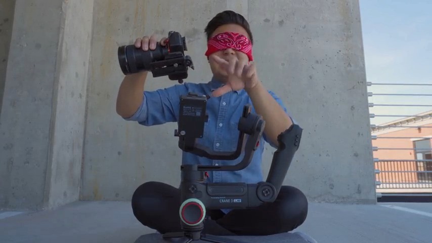 Did you try to balance your gimbal blindfolded?😏