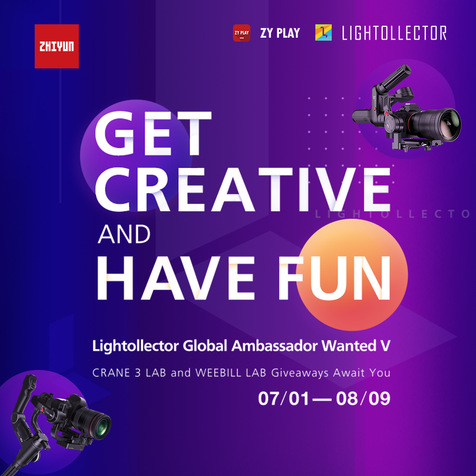 #ZHIYUN #Lightollector Global Ambassador Wanted V