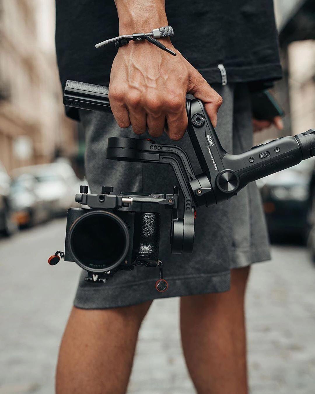 ''I can honestly say this has become my favorite travel gimbal The #WeebillLab has breaks down super small, light weight, and gets the right movements I need for my personal and contracted projects! ''