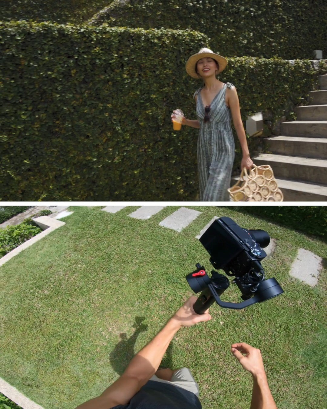 The nice shots and the Behind the Scenes  #ZhiyunCraneM2