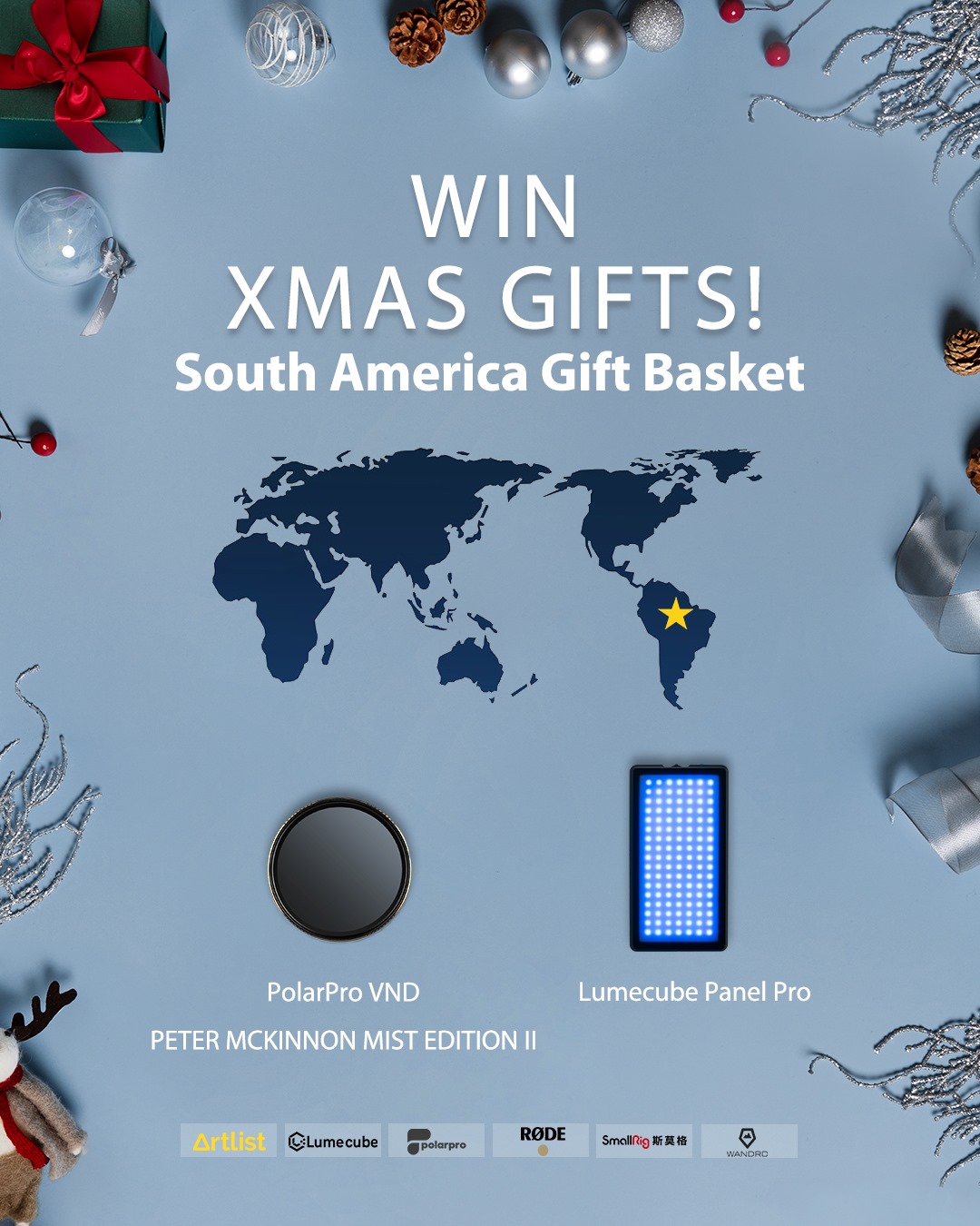 Time to reveal what's in the Gift Basket for our Christmas event! 😆 For South America Gift Basket: