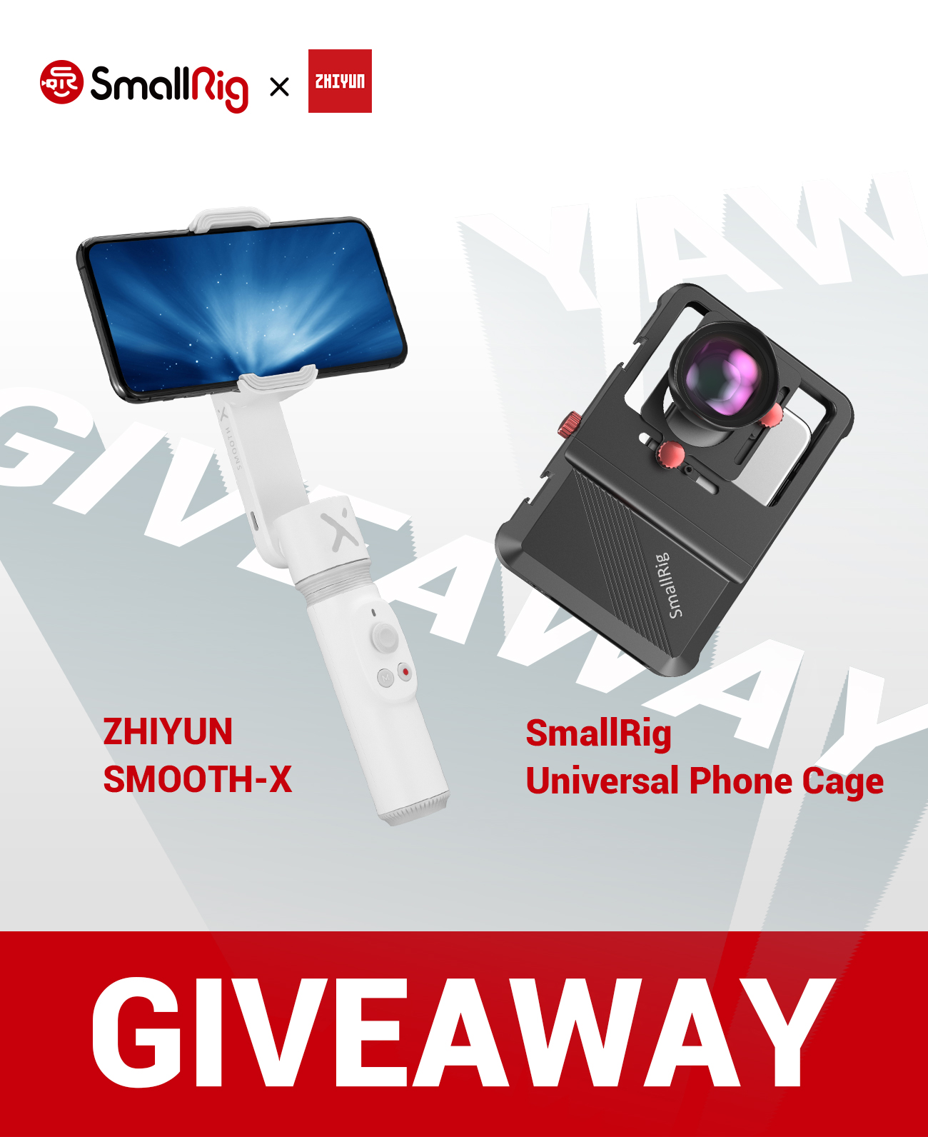 #SmallRigGiveaway