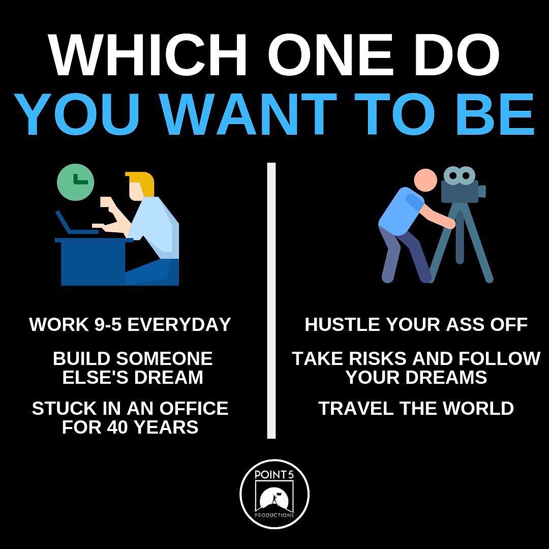 Which one do you want to be? ✋