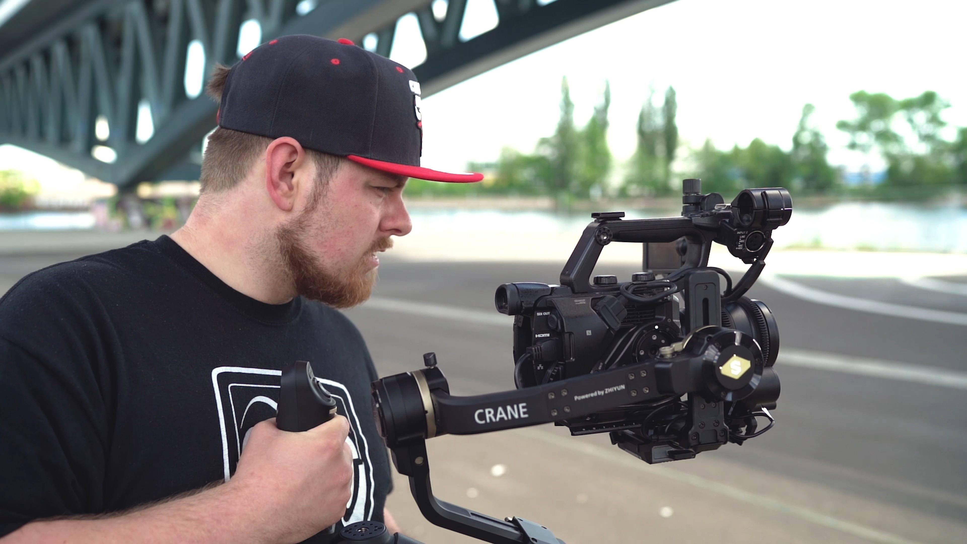 Longboard video shooting on Zhiyun #Crane3S + Sony #FS5II